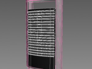 litter bin 2 Model 3D
