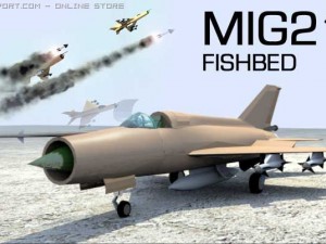 mig 21 Modelo 3D
