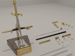 dirk Model 3D