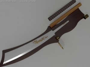 hatchet 3Dモデル