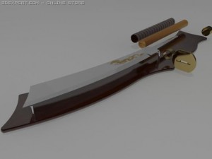 hatchet 3Dモデル
