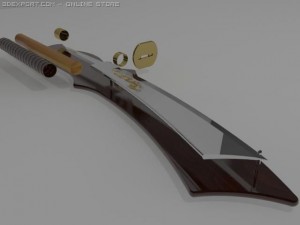 hatchet 3Dモデル