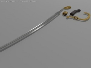 sabre 3D Model