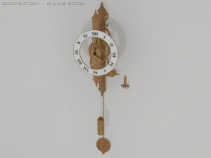 clock Modelo 3D