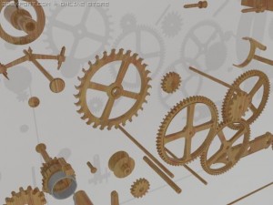 clock Modelo 3D