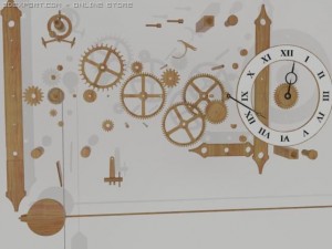 clock Modelo 3D