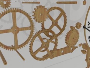 clock Modelo 3D