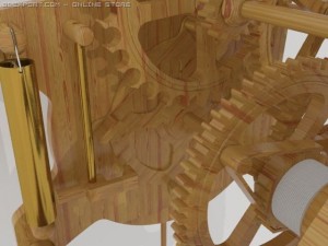 clock 3D-Modell