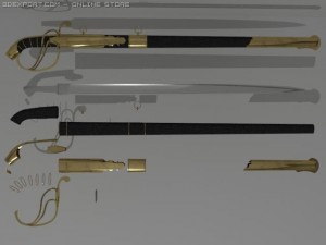 sabre 3D Model