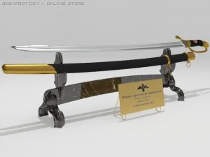 сабля драгуна 3D Модель