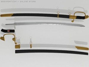 saber dragoon 3D Model