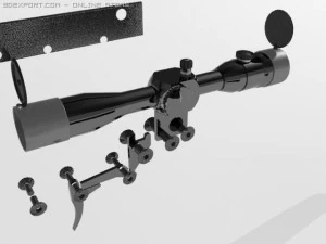 arbalet 3D Model