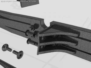 arbalet 3D Model