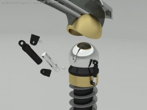 robot walking tank 3D Model