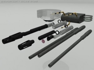 robot walking tank 3D Model