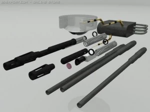 robot walking tank 3D Model