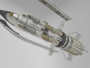 the rocket 3D Model