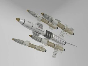 the rocket 3D Model