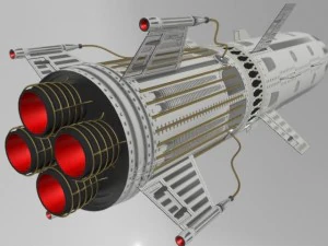 the rocket 3D Model