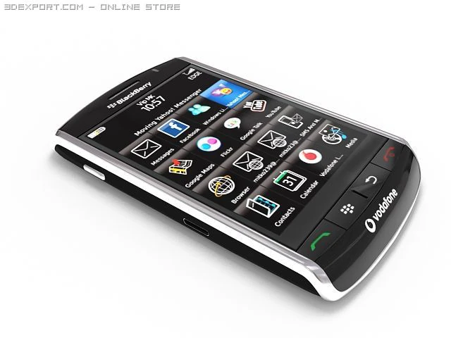 blackberry storm 3D Model .c4d .max .obj .3ds .fbx .stl .blend