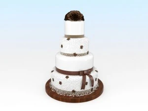 torta Modello 3D