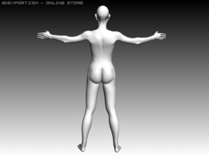 teenager woman Modello 3D