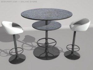 bar set 1 3D-Modell