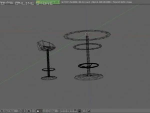 bar set 1 3D Model
