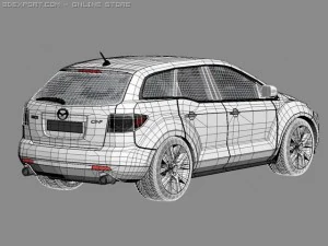 mazda cx7 3D Model