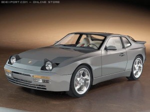 porsche 924 944 951 Model 3D