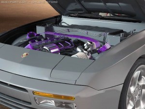 porsche 924 944 951 3D Model