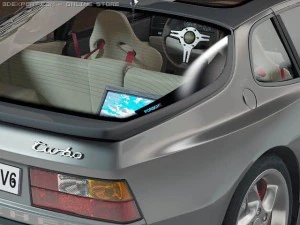 porsche 924 944 951 3D Model