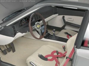 porsche 924 944 951 3D Model