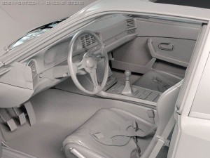 porsche 924 944 951 3D Model