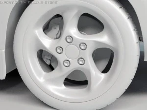 porsche 924 944 951 3D Model
