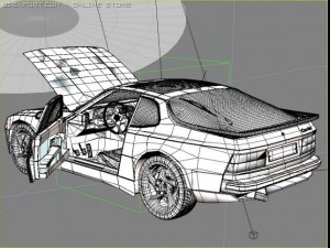 porsche 924 944 951 3D Model