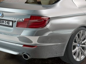 bmw 5 f10 2010 3D Model