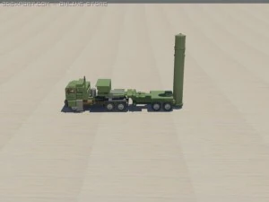 s300 surfece to air missile 3D Model