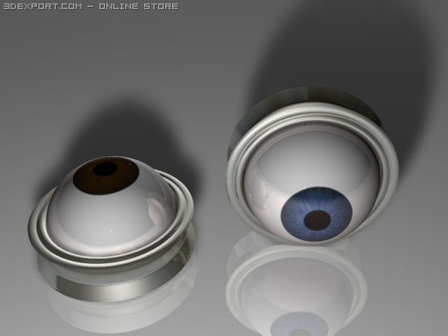 ear spreader with eye ball 3D Модель .c4d .max .obj .3ds .fbx .stl .blend 