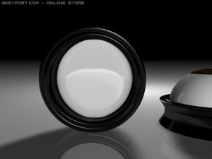 ear spreader with eye ball 3D Модель