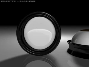 ear spreader with eye ball 3D Model