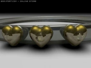 gold ring 3D Model