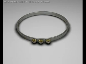 gold ring 3D Model