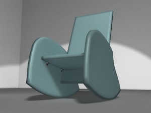 baby chair 001 Model 3D