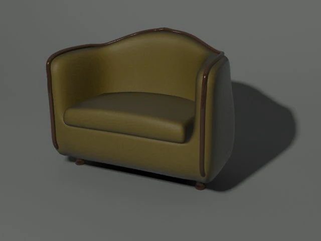 소파 3D 모델 .c4d .max .obj .3ds .fbx .stl .blend 