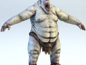 green ogre 3D-Modell