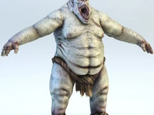 green ogre 3D Model