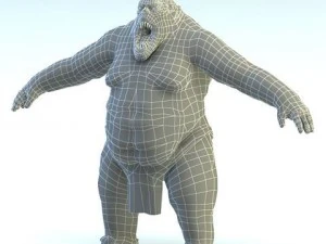 green ogre 3D Model