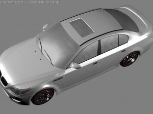 bmw m5 by moslem tavakol 3D Модель