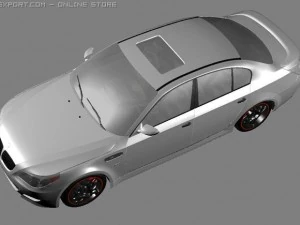 bmw m5 by moslem tavakol 3D Model